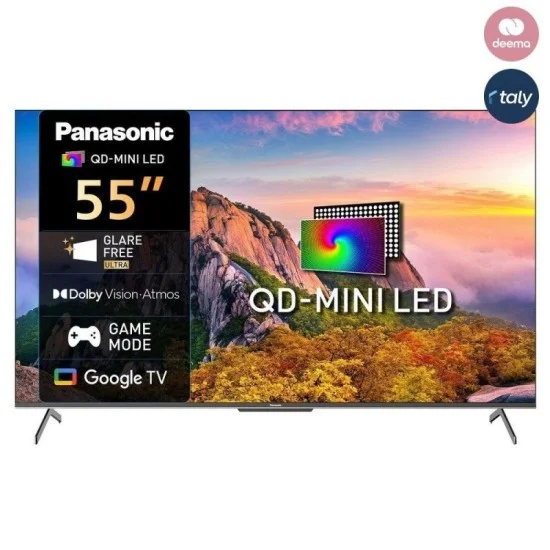 تلفزيون باناسونيك ميني ليد 4K من جوجل تي في مقاس 55 بوصة
